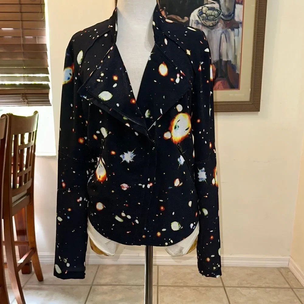 NWT MADE for IMPULSE Galaxy Print Jacket Size XL